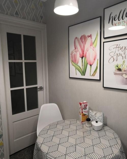 Перепланировка кухни, площадь 5, 5 кв. 06