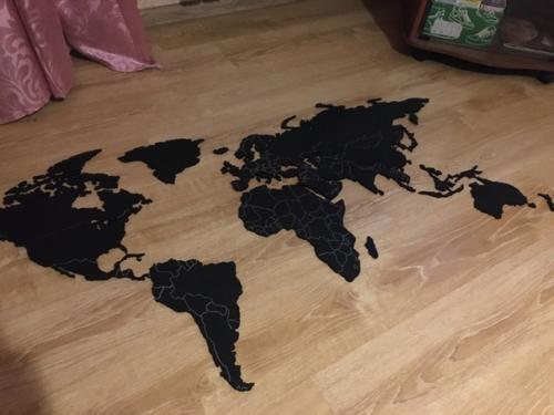 Всем привет!  Захотел себе карту на стену, да еще чтобы подсветка была и решил сделать. 01