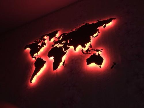 Всем привет!  Захотел себе карту на стену, да еще чтобы подсветка была и решил сделать. 04