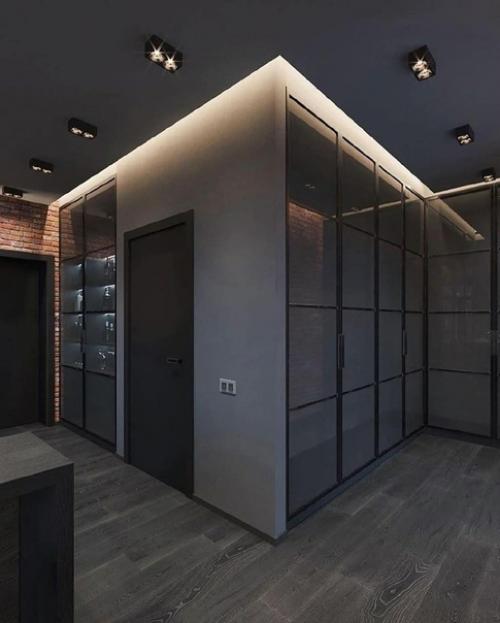 Брутальная квартира для холостяка.