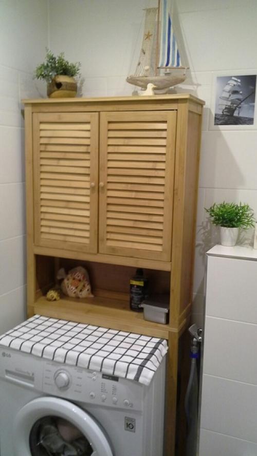 Светлая ванная комната от нашей подписчицы: 03