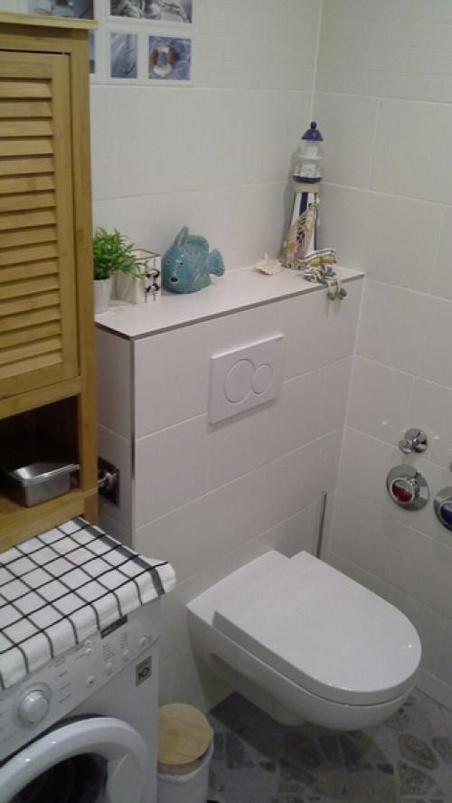 Светлая ванная комната от нашей подписчицы: 04