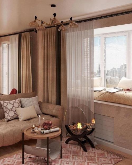 Основные задача при планировке проекта - уют и тепло. 07