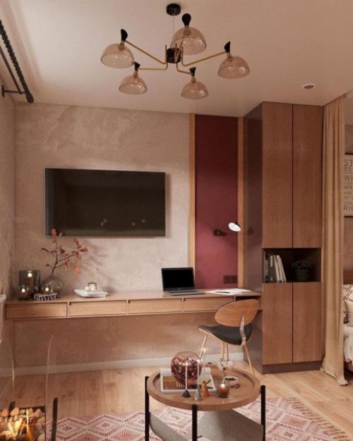 Основные задача при планировке проекта - уют и тепло. 08