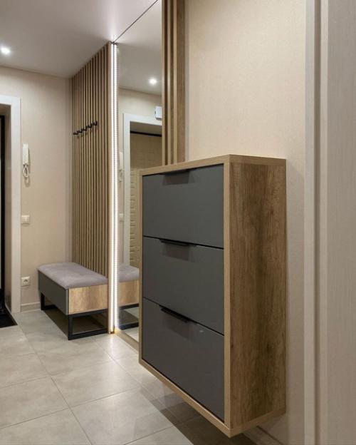 Прекрасный интерьер прихожей. 01