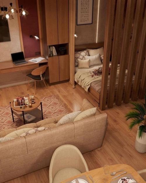 Основные задача при планировке проекта - уют и тепло. 05