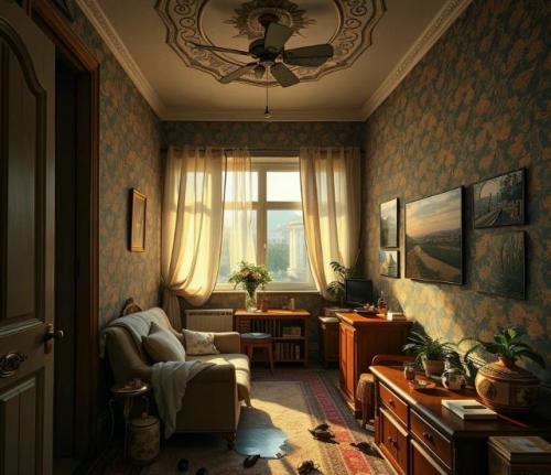 Жил я тогда в обычной хрущёвке, и как-то раз нас одолели тараканы.  