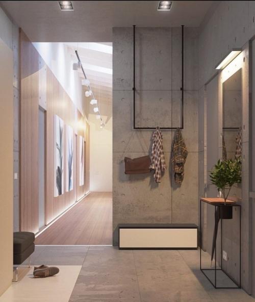 Прихожую можно оформить разными способами. 02