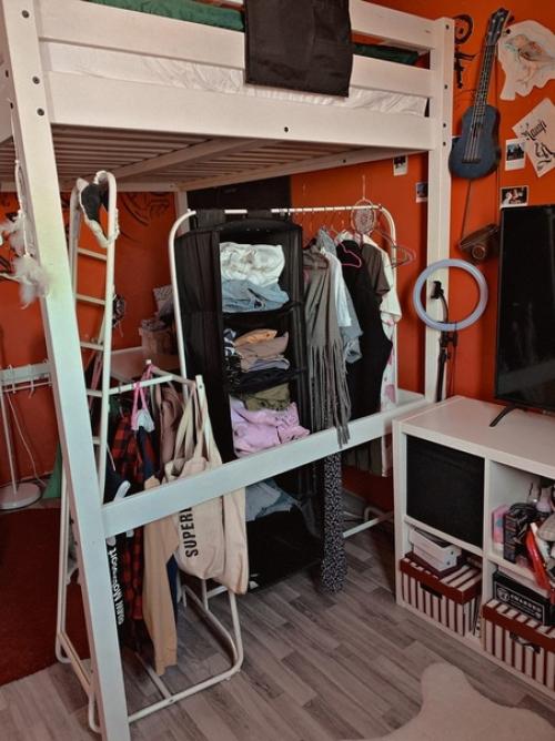 От подписчицы:  Мой интерьер комната в общежитии. 03