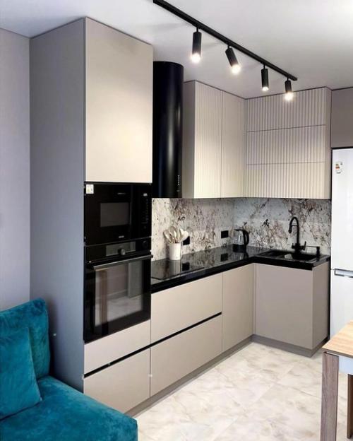 Идеальная кухня с мраморным фартуком. 03