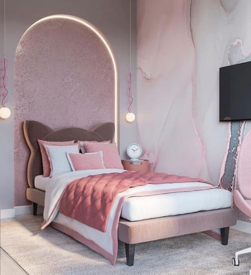 Интерьер комнаты для девочки. 05