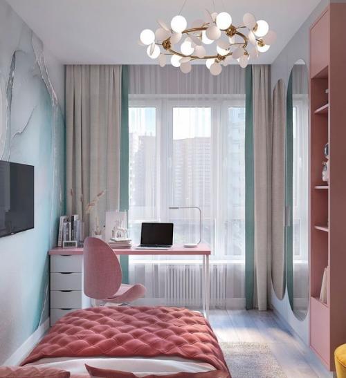 Интерьер комнаты для девочки. 06