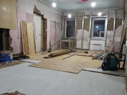 Классный ремонт на кухне в частном доме. 01