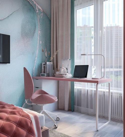 Интерьер комнаты для девочки.