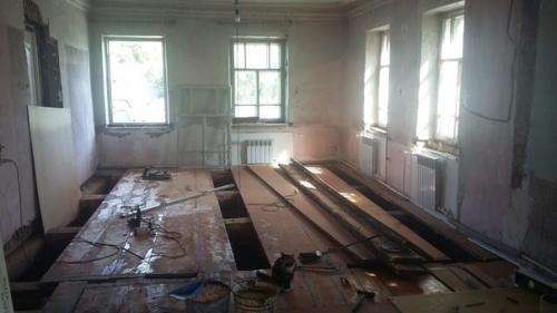 Классный ремонт на кухне в частном доме.