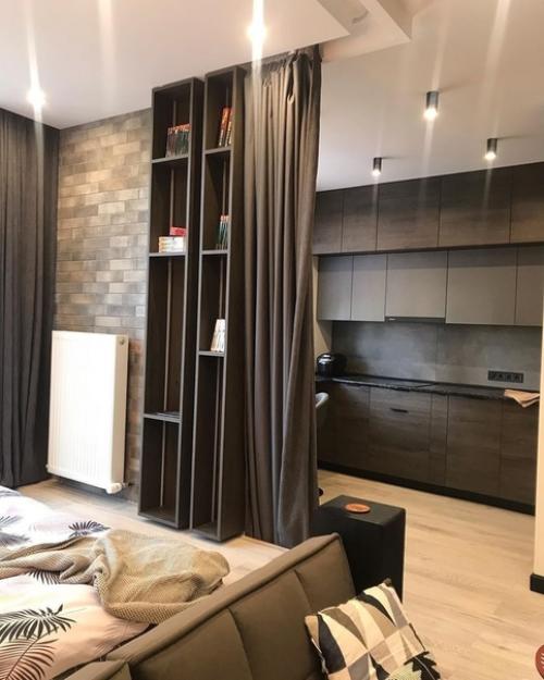 Интересный подход к обустройству однушки. 04