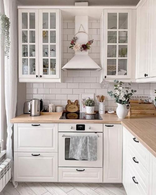 Белоснежный интерьер в квартире. 01