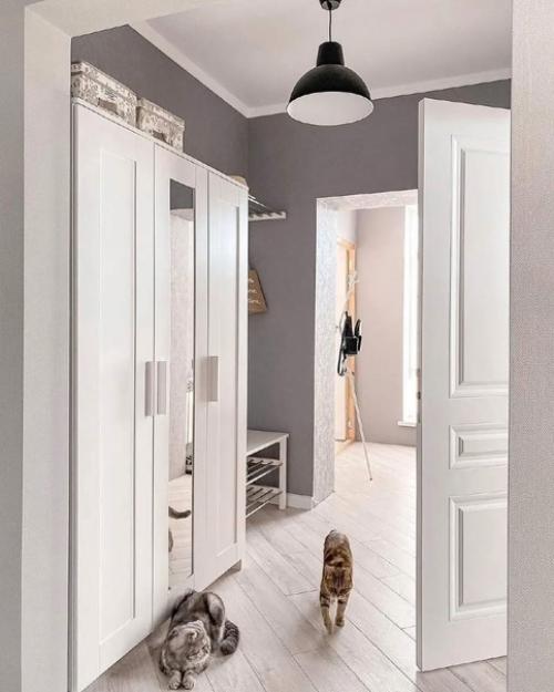 Белоснежный интерьер в квартире. 05