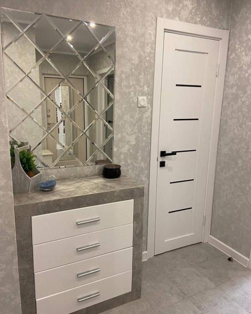 Квартира в сером цвете. 07