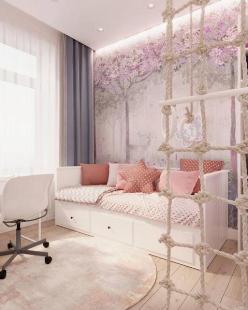 Дизайн - проект квартиры в нежной цветовой гамме. 04