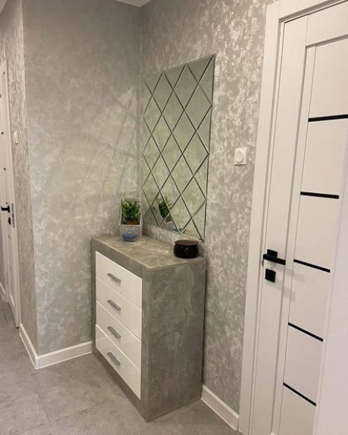 Квартира в сером цвете. 08