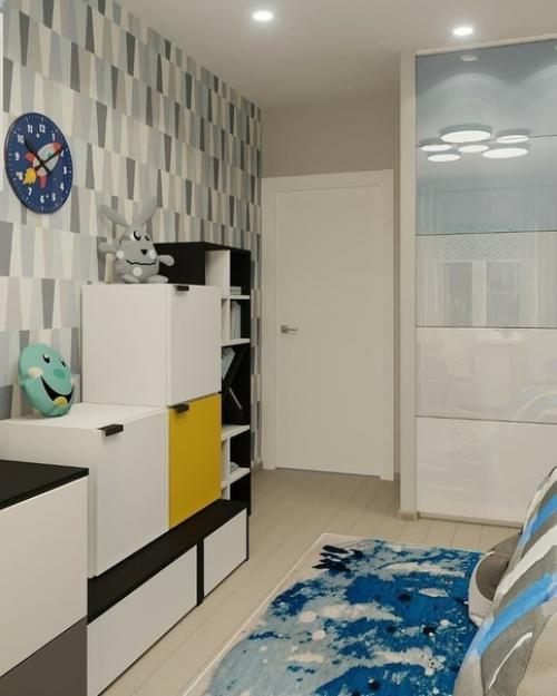 Очень понравился такой проект детской. 02