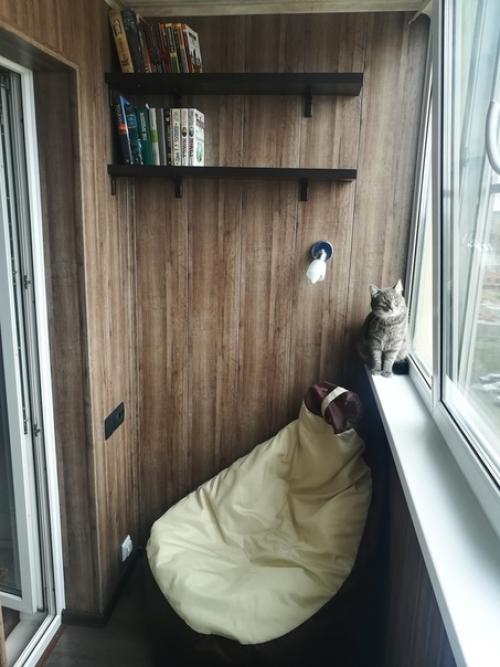 Замечательный ремонт лоджии от подписчицы: 02