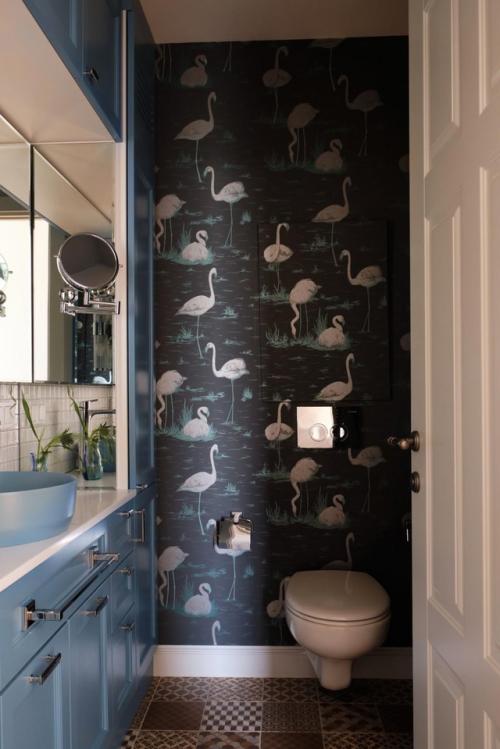 Искусство, яркие краски и винтаж: цветная квартира в Москве. 06