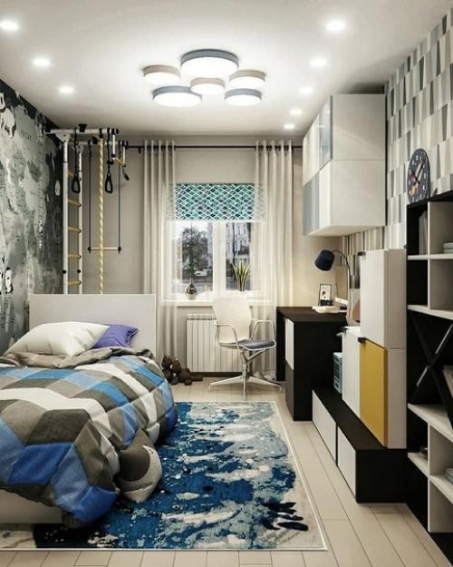 Очень понравился такой проект детской.