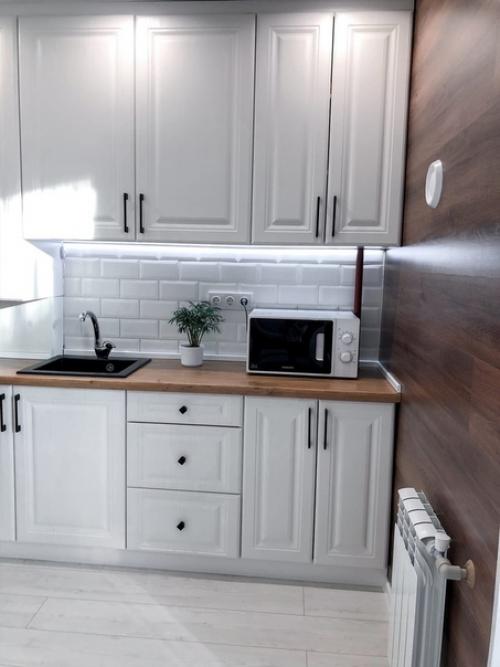 Ремонт в белом цвете.