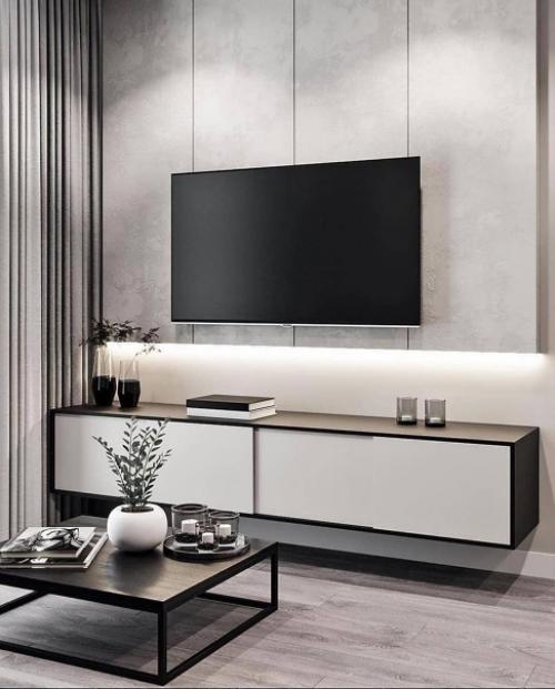 Вот вам и прекрасные восемь Идей обустройства TV зоны! 02