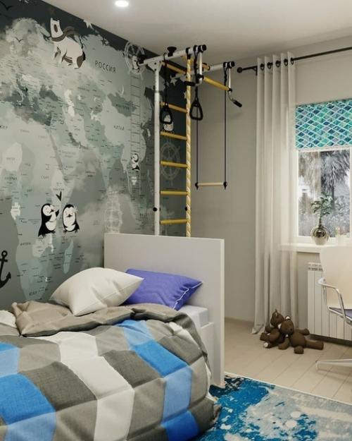 Очень понравился такой проект детской. 03