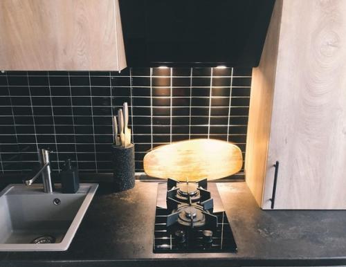 Восхитительный дизайн маленькой кухни. 06