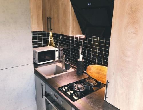 Восхитительный дизайн маленькой кухни. 03