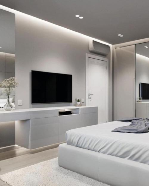 Белоснежный идеальный интерьер. 07