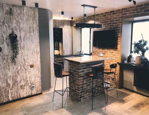 Восхитительный дизайн маленькой кухни. 05