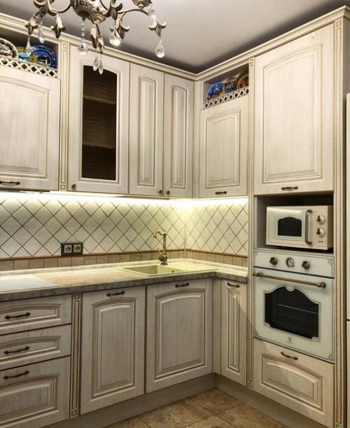 Как вам такой стиль на кухне 9, 5 м 2. 02