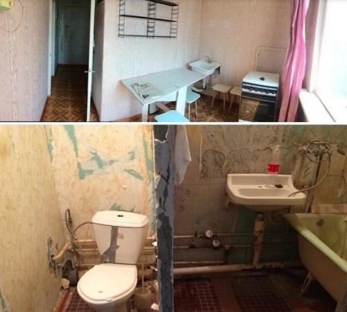 Капитальный ремонт в маленькой однушке.