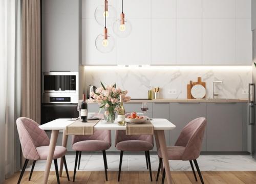 Интерьер квартиры 55 кв. 01